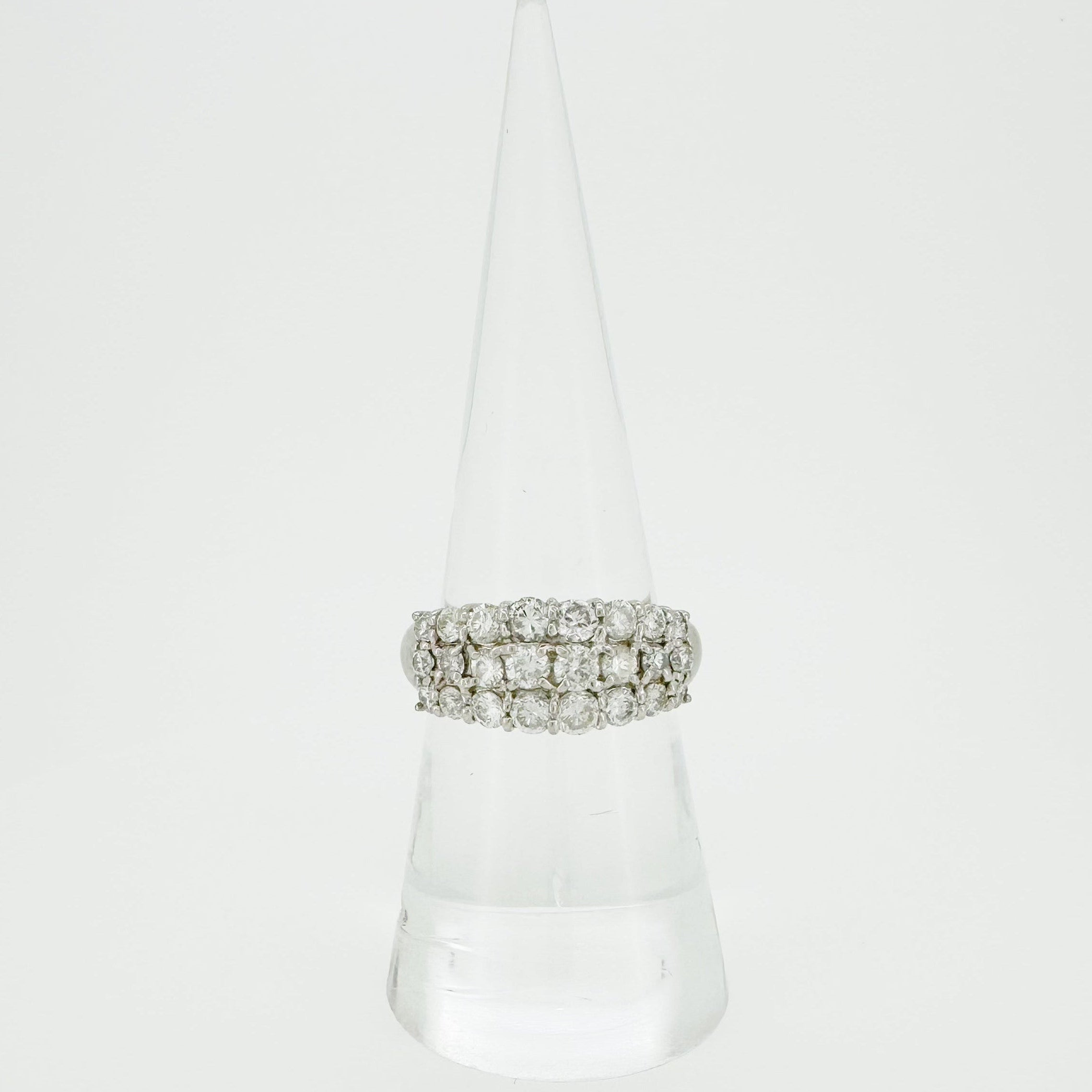 Platinum 1.58ct Diamonds Ring