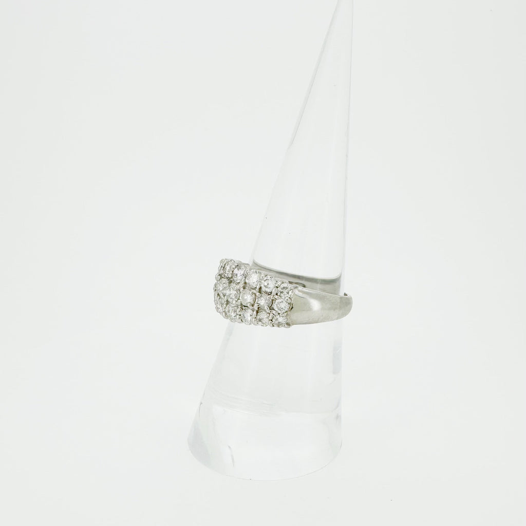 Platinum 1.58ct Diamonds Ring