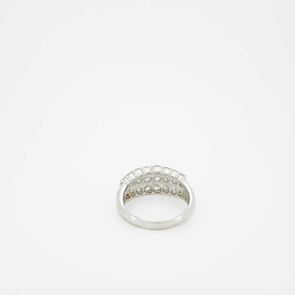 Platinum 1.58ct Diamonds Ring