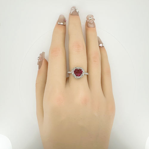 18K 1.35ct Spinel Ring “Jedi” Grade